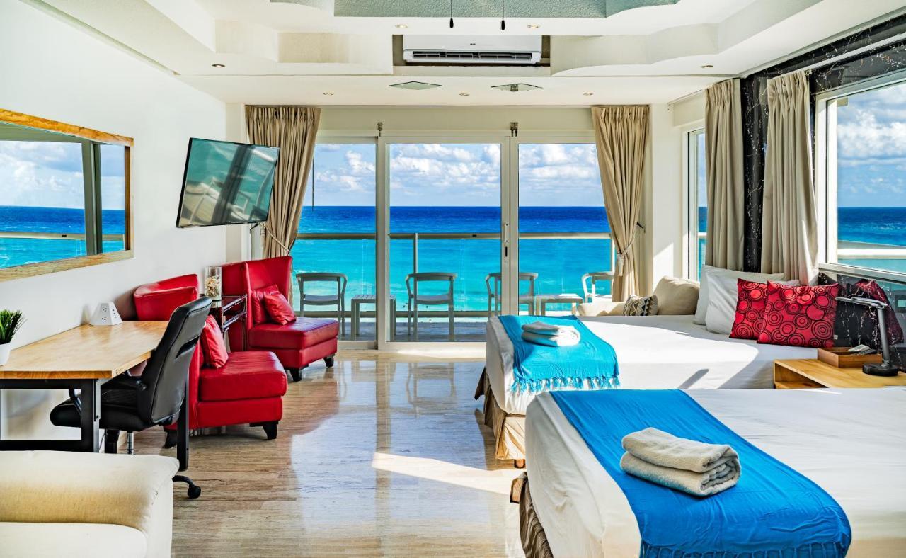 Paradise Beachfront & Nightlife Heart Cancun Ngoại thất bức ảnh