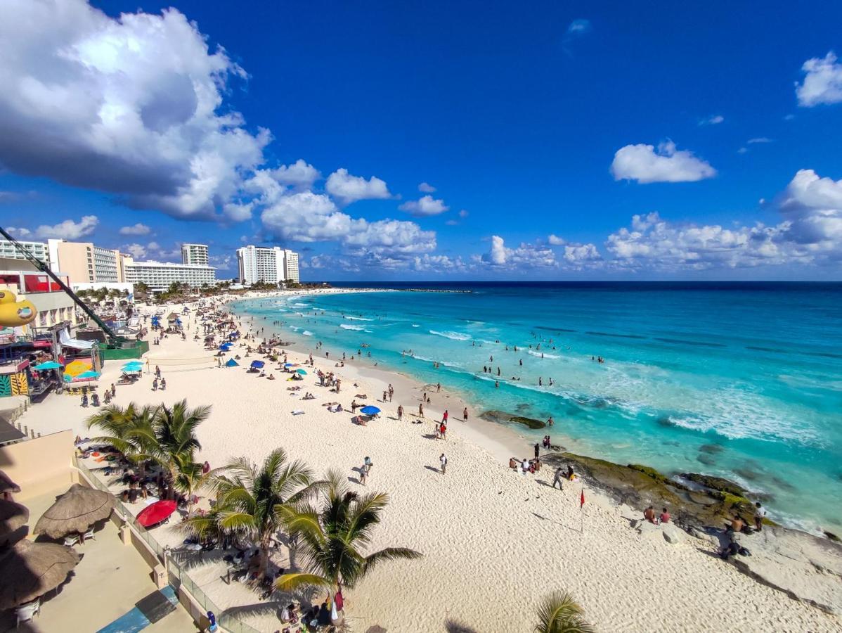 Paradise Beachfront & Nightlife Heart Cancun Ngoại thất bức ảnh