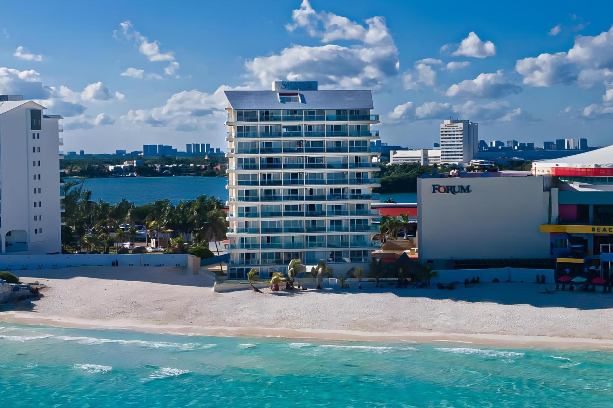 Paradise Beachfront & Nightlife Heart Cancun Ngoại thất bức ảnh