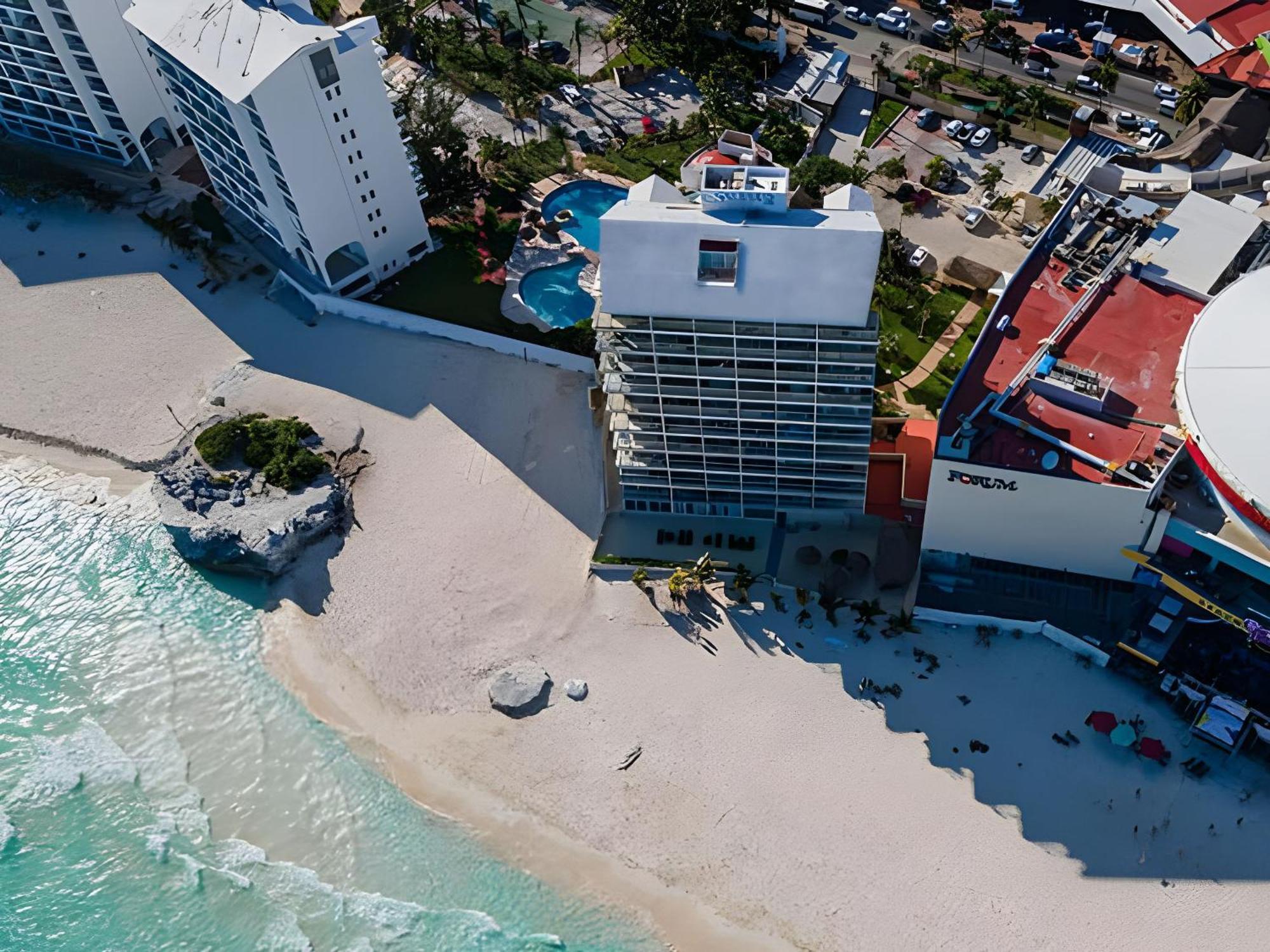 Paradise Beachfront & Nightlife Heart Cancun Ngoại thất bức ảnh