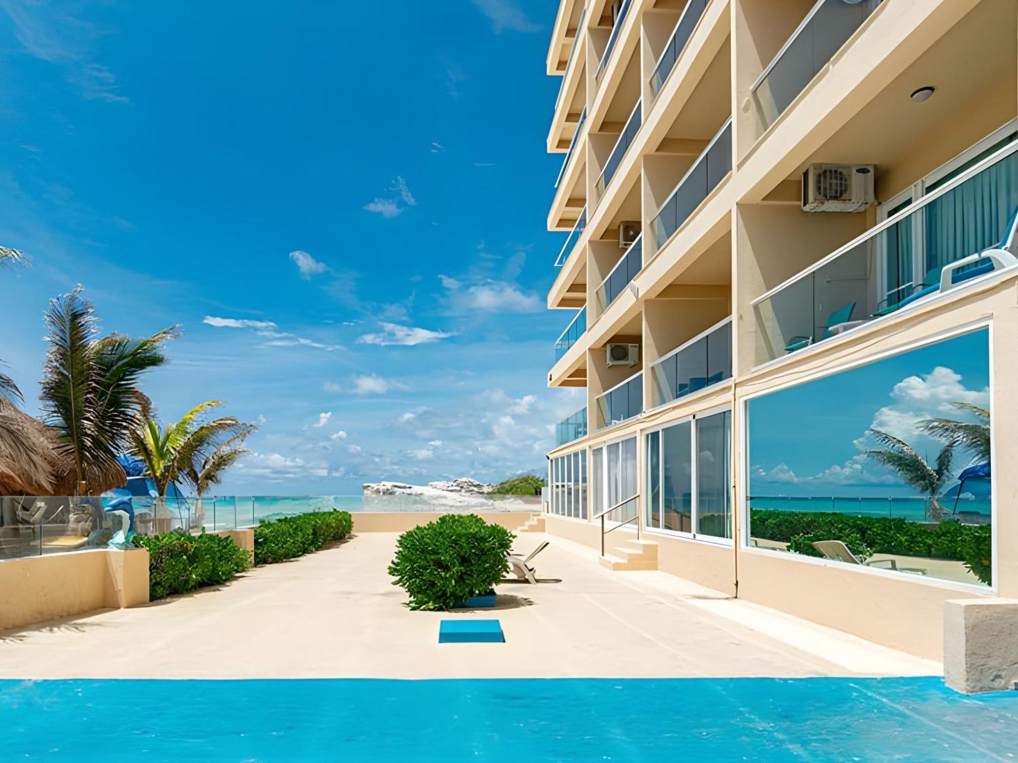 Paradise Beachfront & Nightlife Heart Cancun Ngoại thất bức ảnh