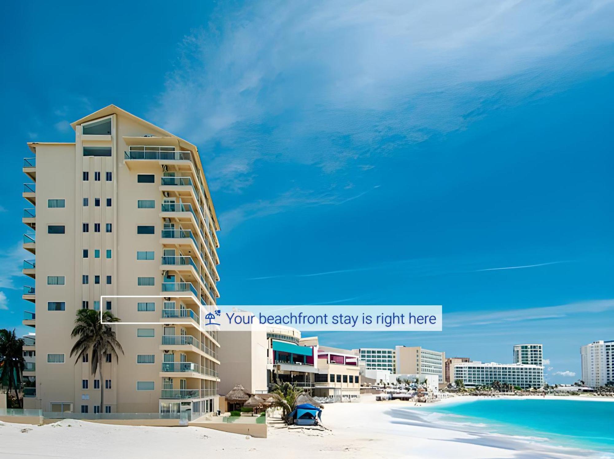 Paradise Beachfront & Nightlife Heart Cancun Ngoại thất bức ảnh